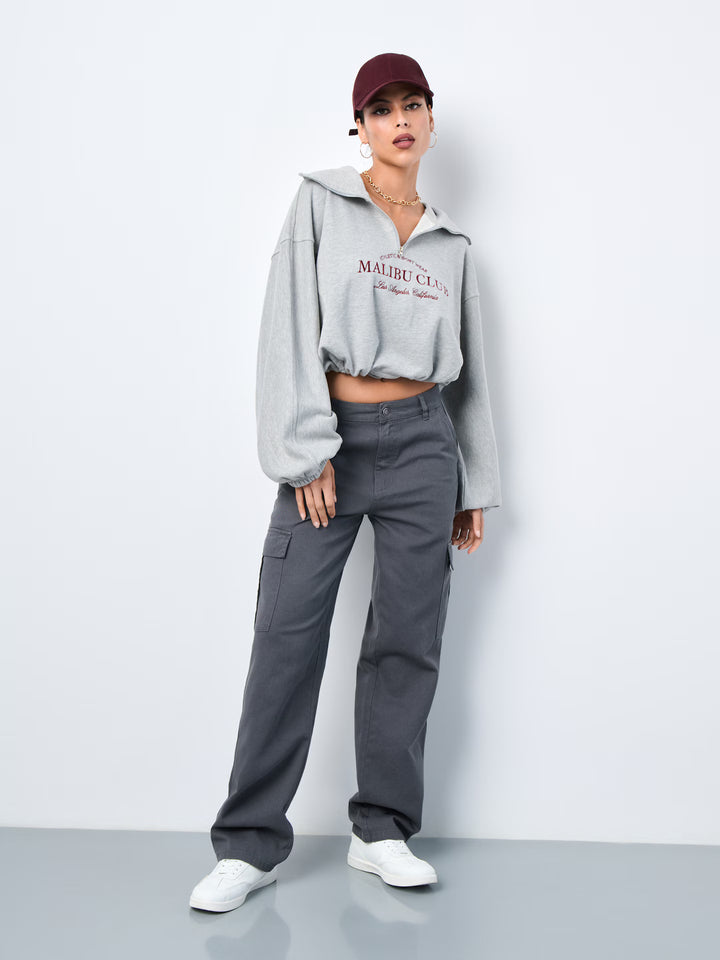 Jeans SINSAY, gri