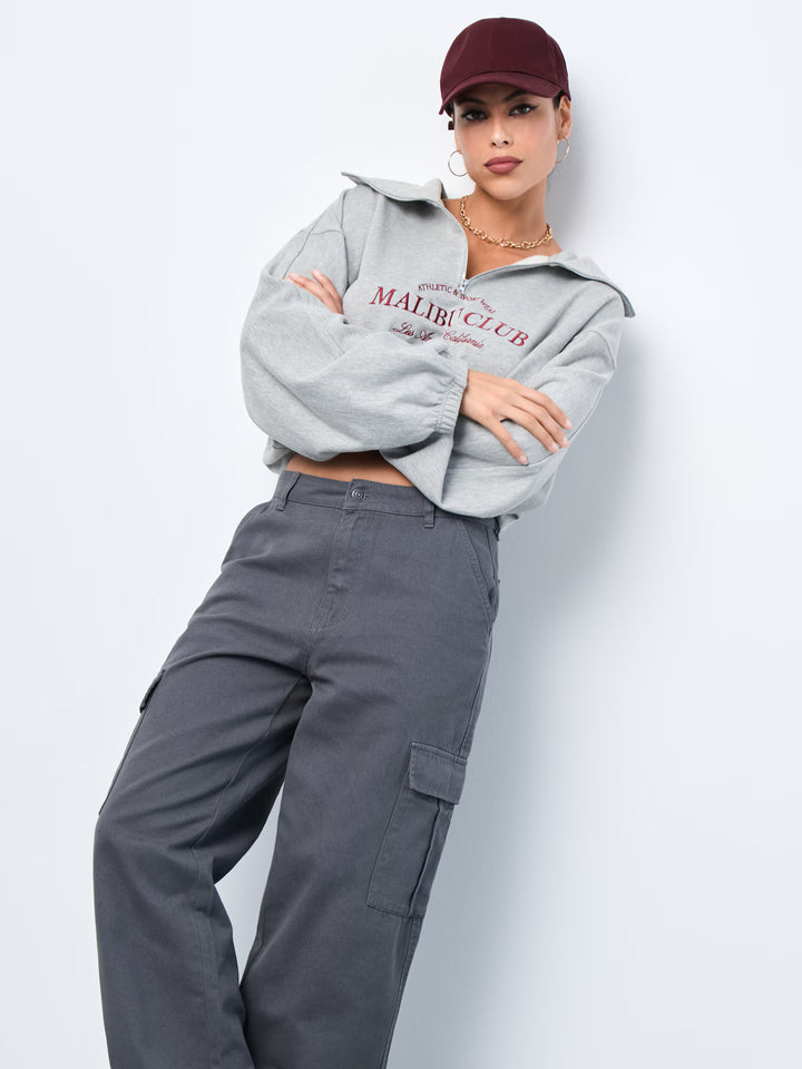 Jeans SINSAY, gri