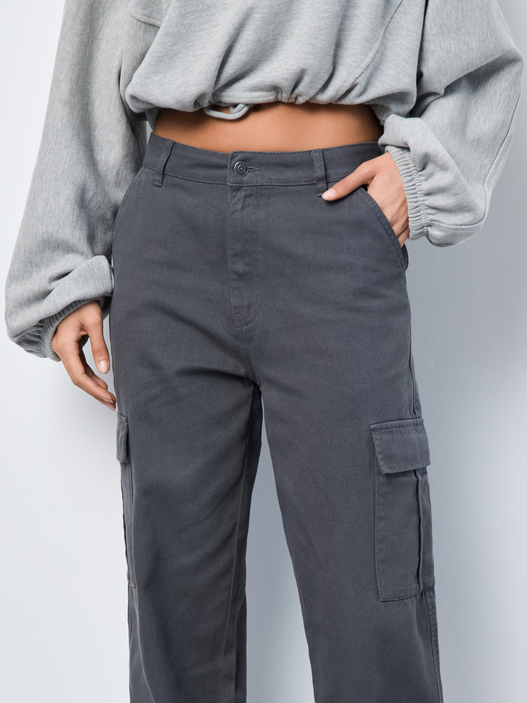 Jeans SINSAY, gri