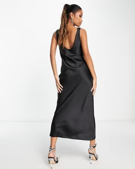 Rochie maxi ASOS, negru