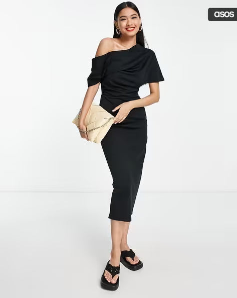 Rochie maxi ASOS , negru