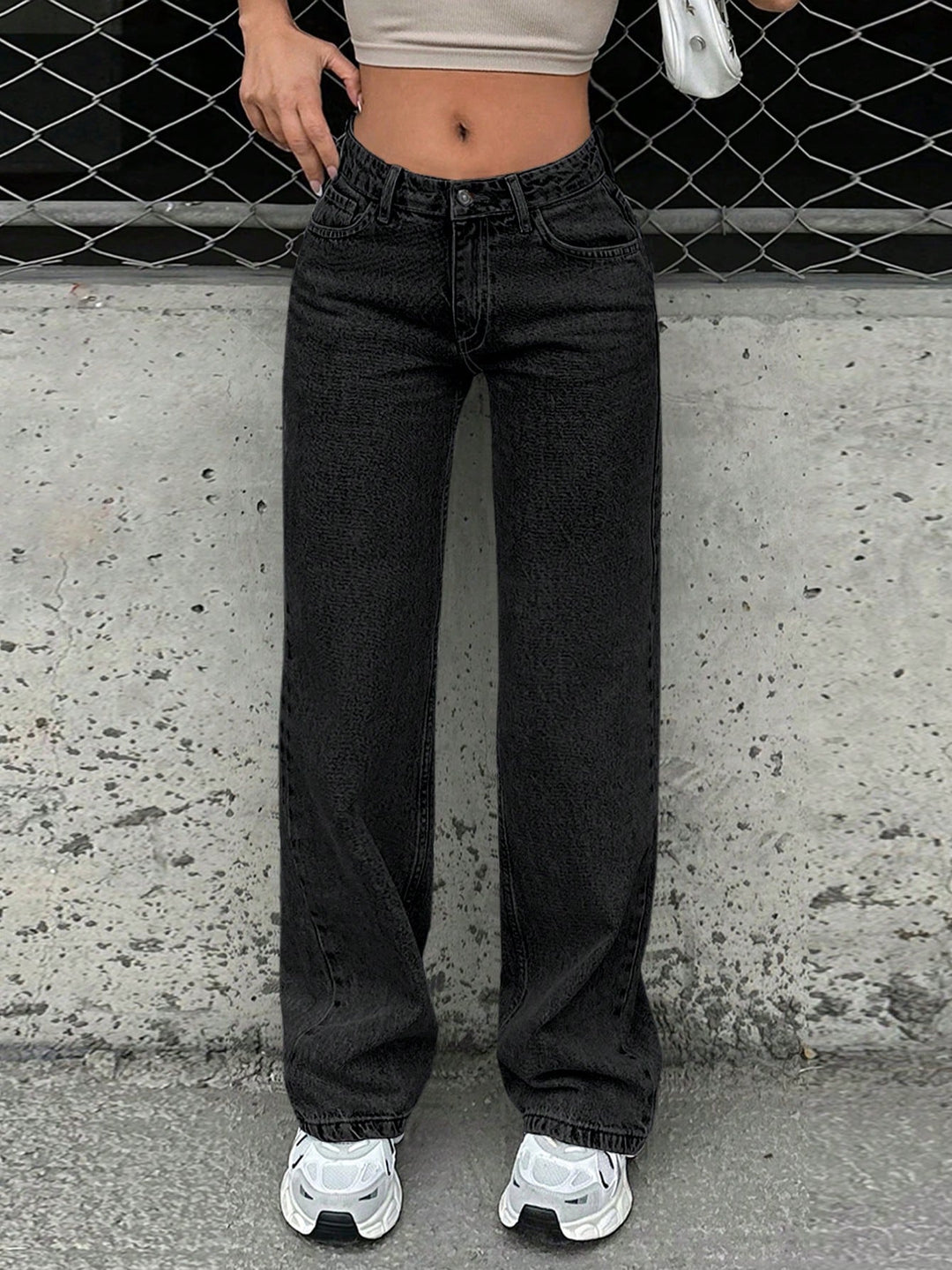 Jeans SHEIN, negru