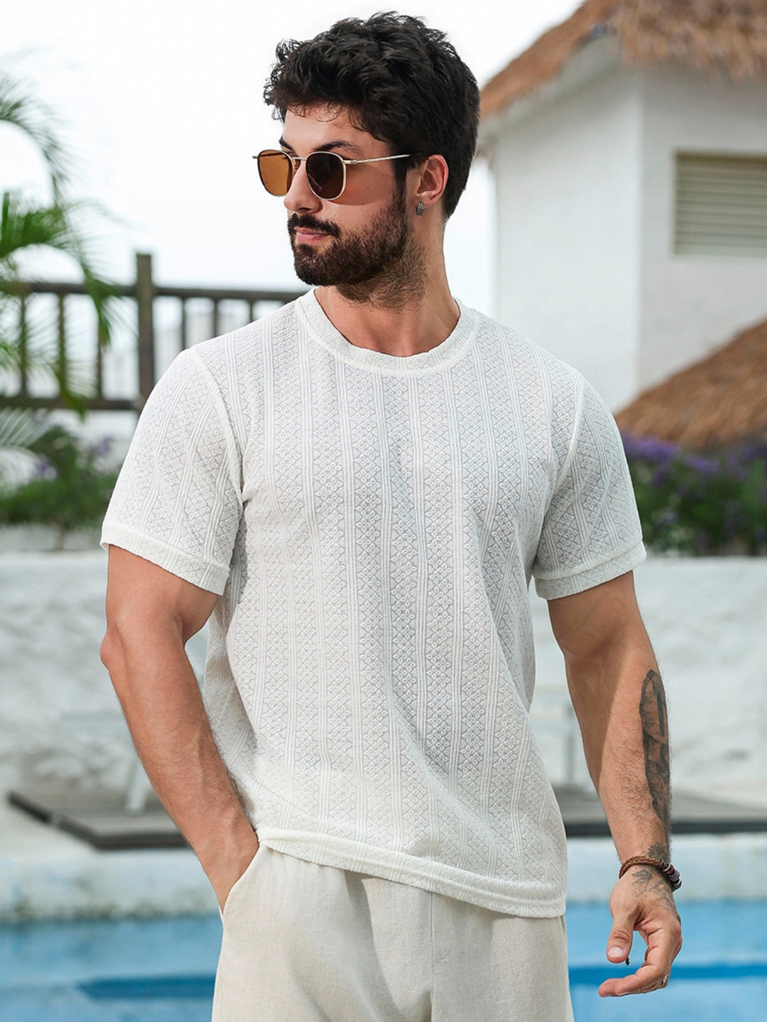 Tricou SHEIN, alb