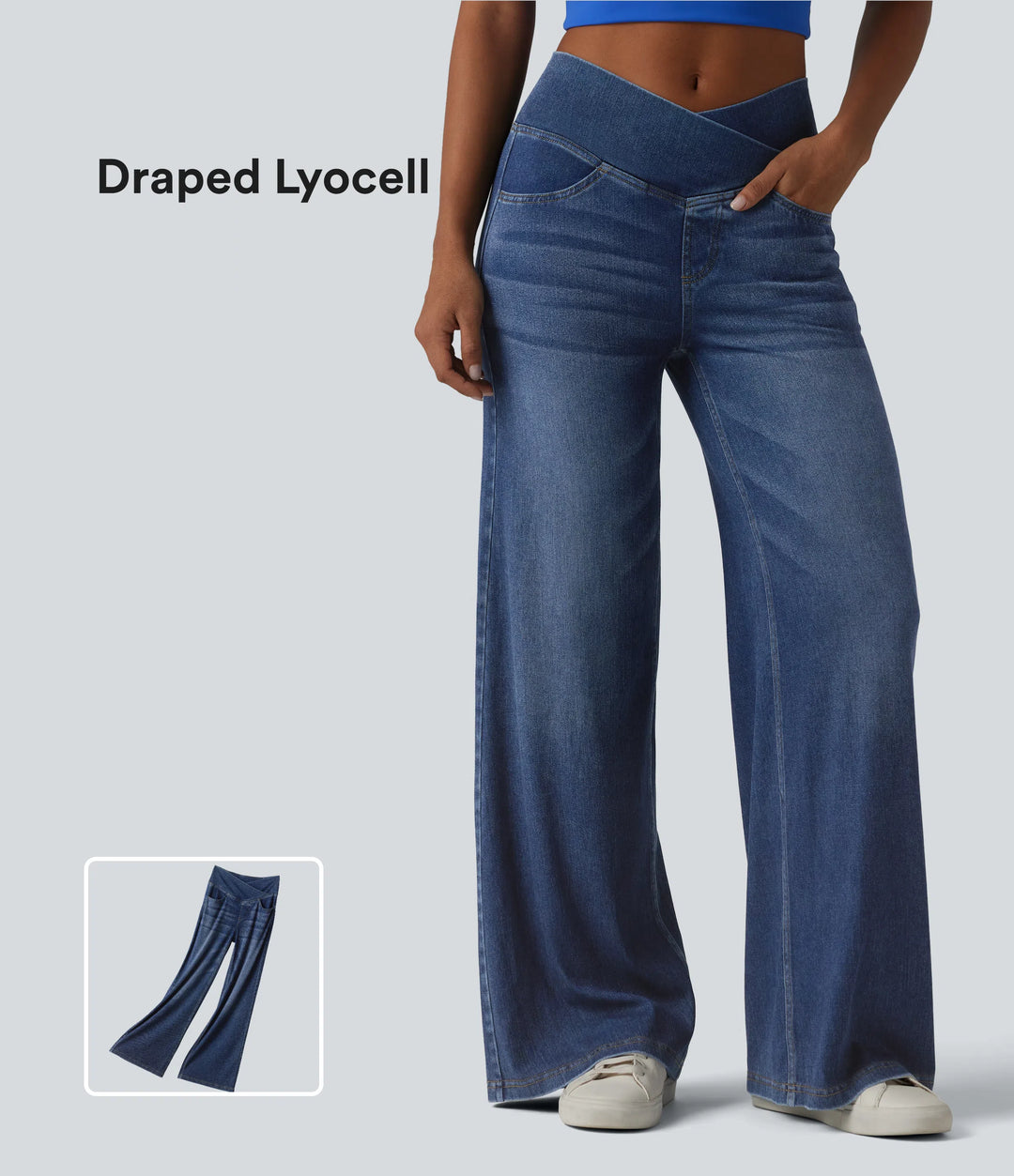 Leggings HALARA Flex, kék