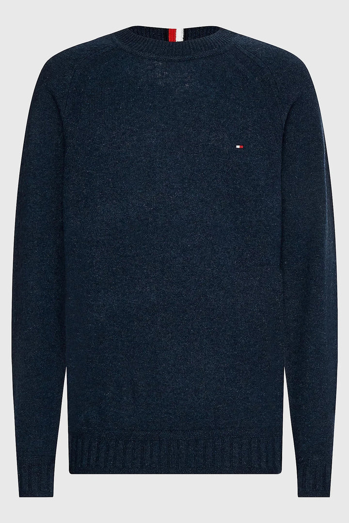 Pulover TOMMY HILFIGER, bleumarin