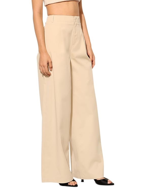 Pantaloni ONLY, bej