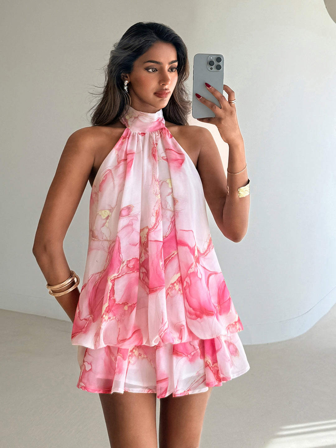 Rochie mini SHEIN, roz