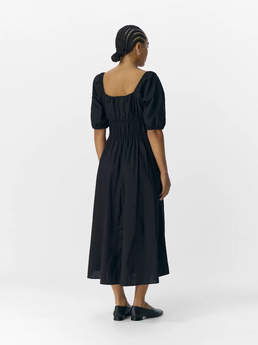 Rochie midi Object, negru