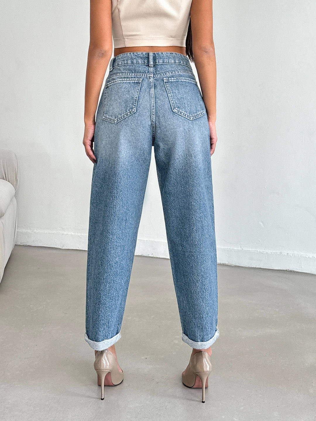 Jeans SHEIN, albastru