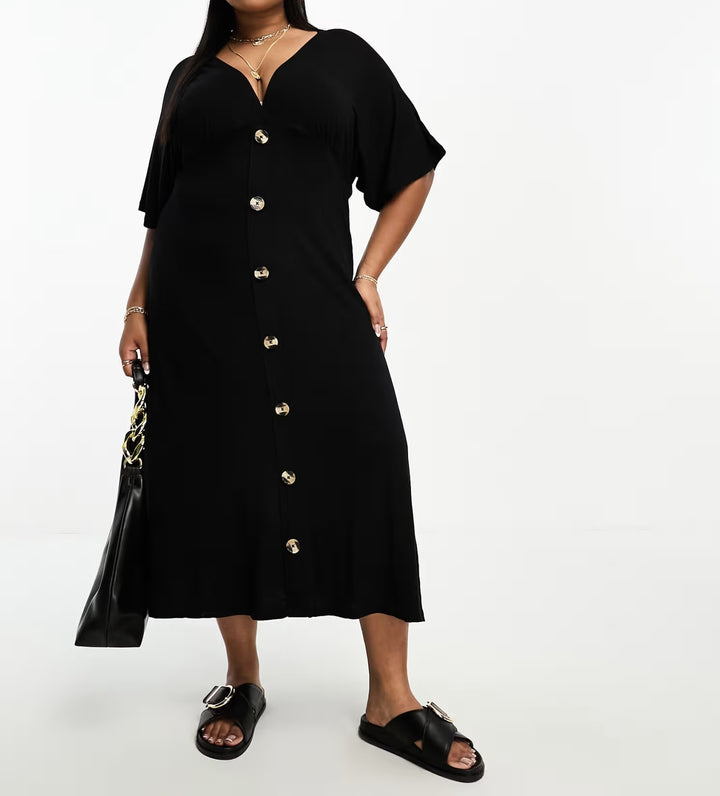 ASOS midiruha, fekete
