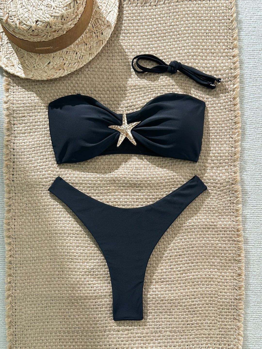 Set bikini SHEIN, negru