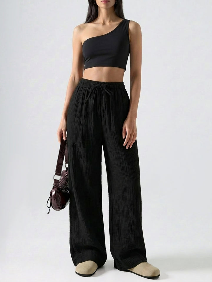 Pantaloni SHEIN, negru