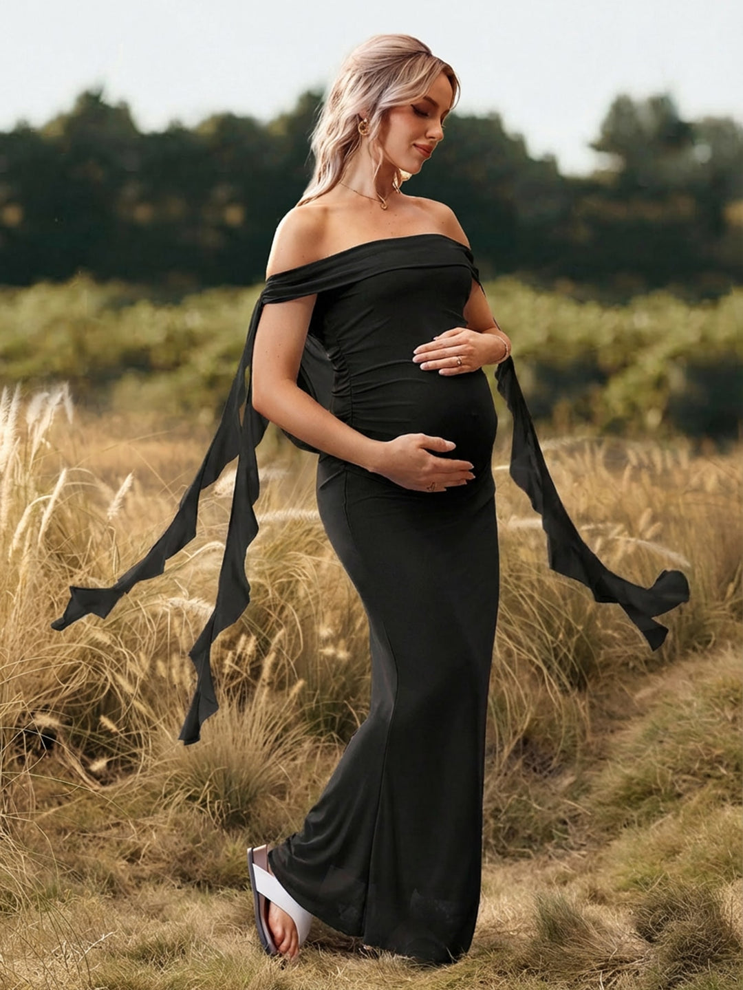 Rochie de maternitate SHEIN, negru