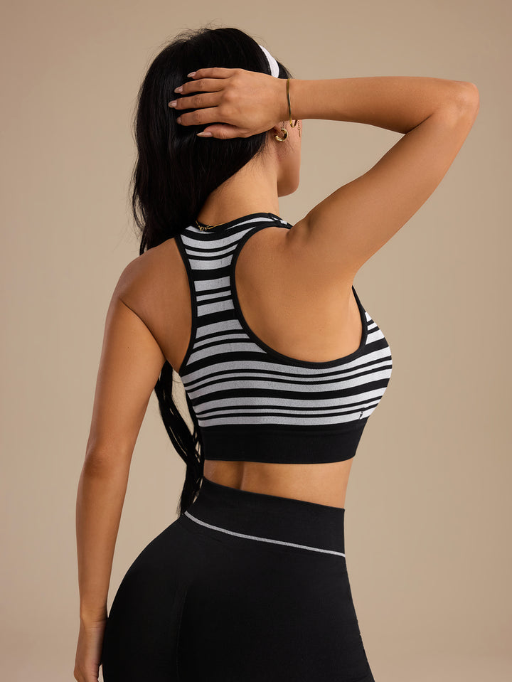 Bustieră sport SHEIN, negru