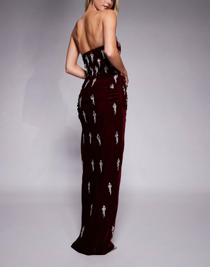 ASOS Alkalmi ruha, meggypiros