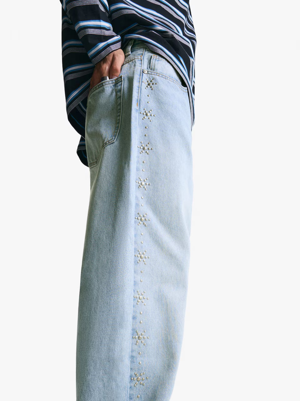 Farmer BERSHKA, kék