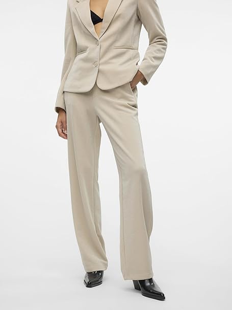 VERO MODA nadrág, krém