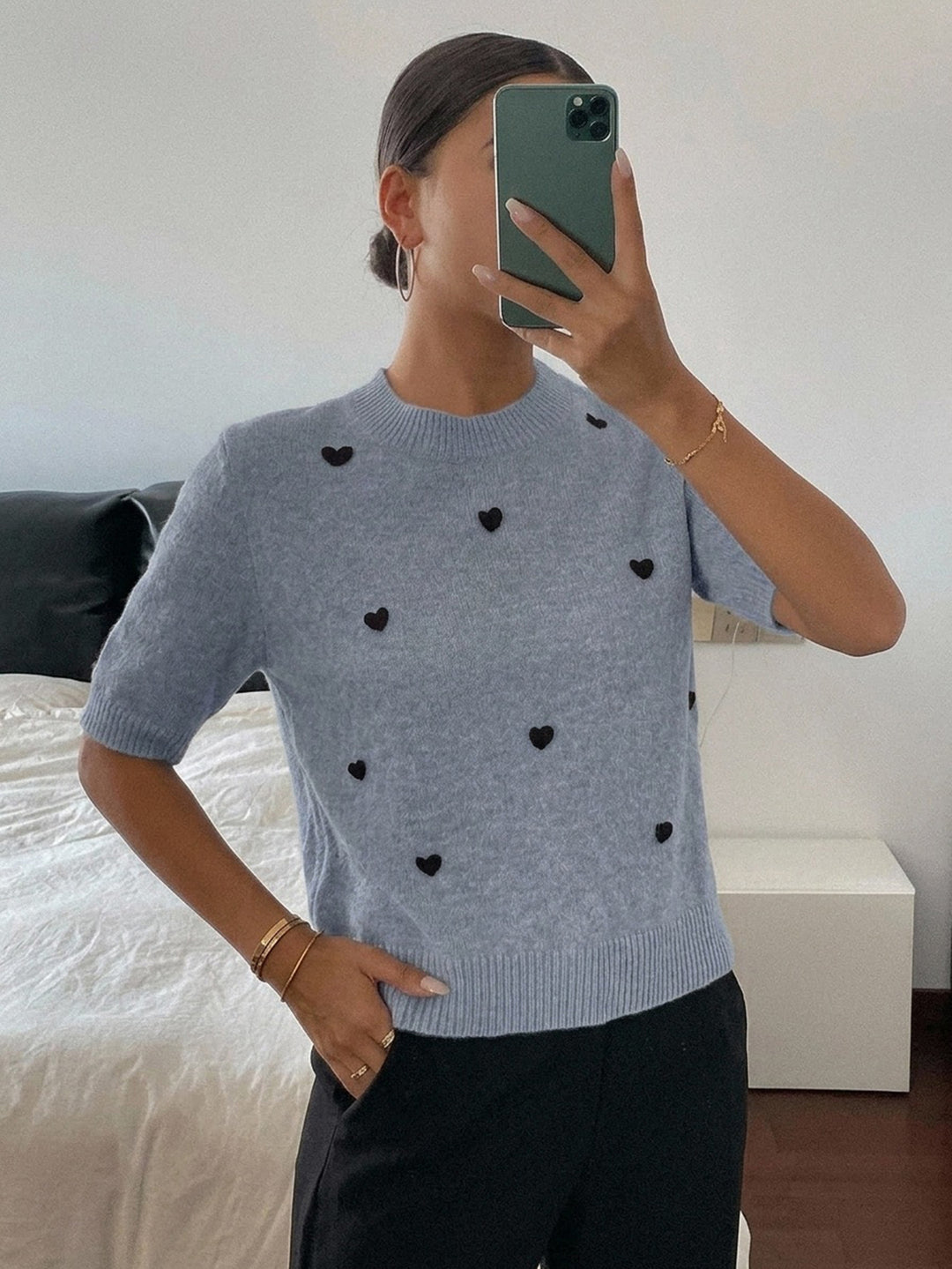 Tricou SHEIN, albastru