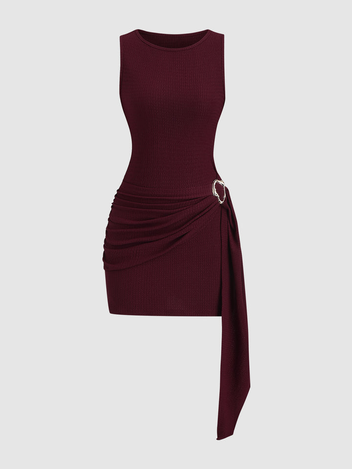 Rochie scurtă SHEIN, vișiniu