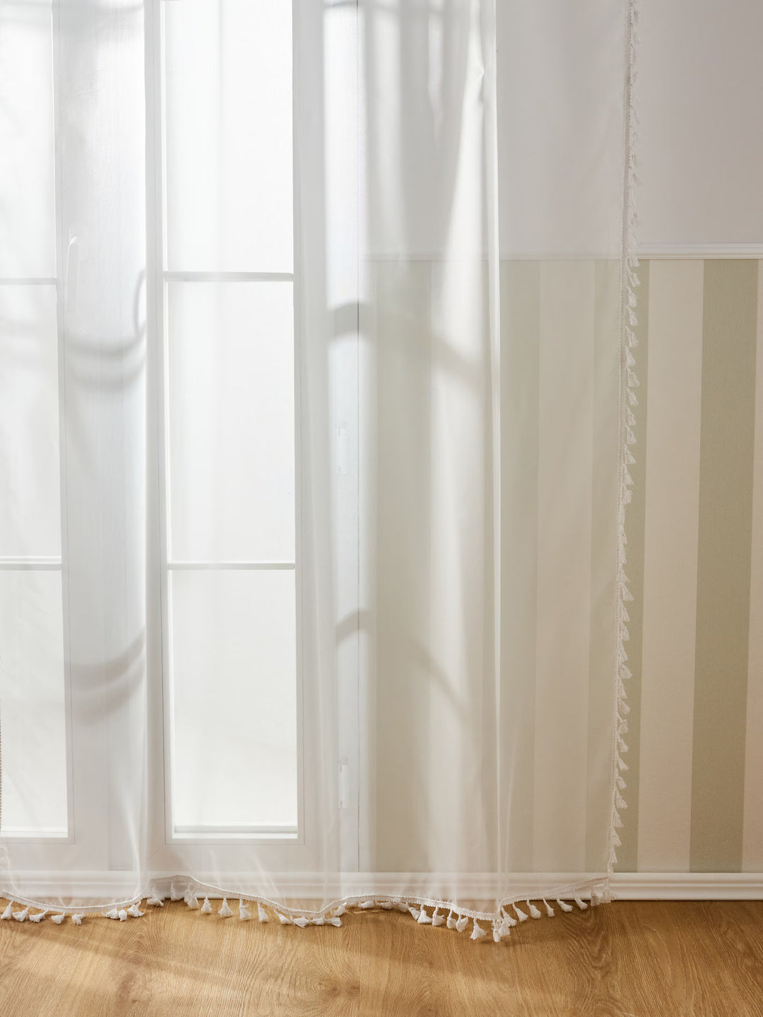 SINSAY curtain, white