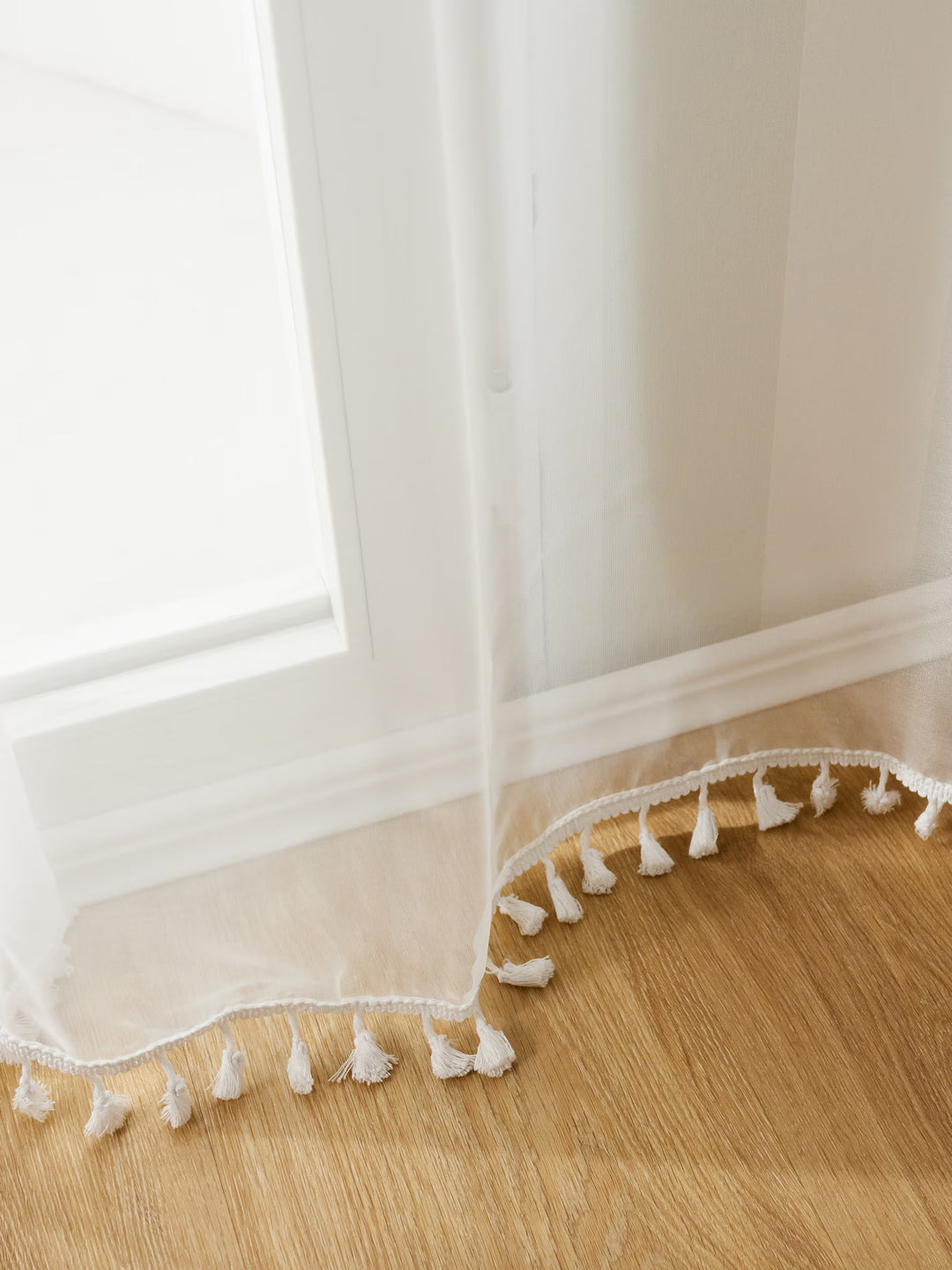 SINSAY curtain, white