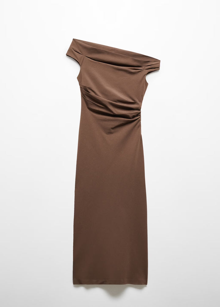 Rochie maxi MANGO, maro