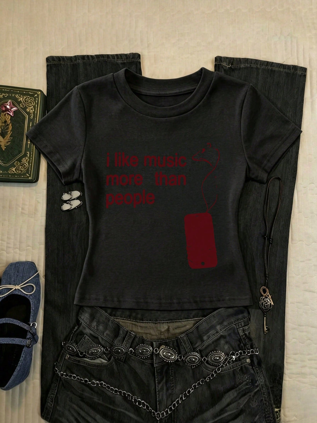 Tricou SHEIN, negru