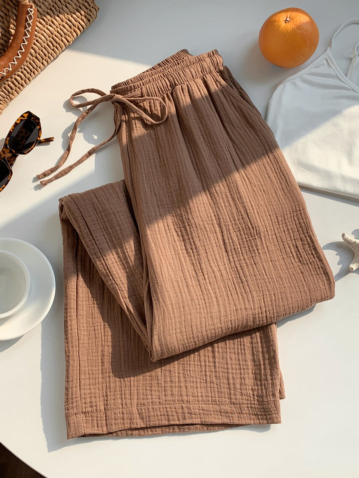 Pantaloni SHEIN, maro