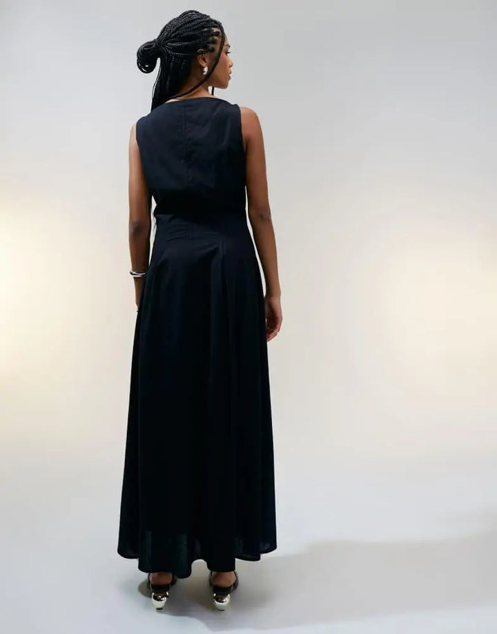 Rochie maxi ASOS, negru