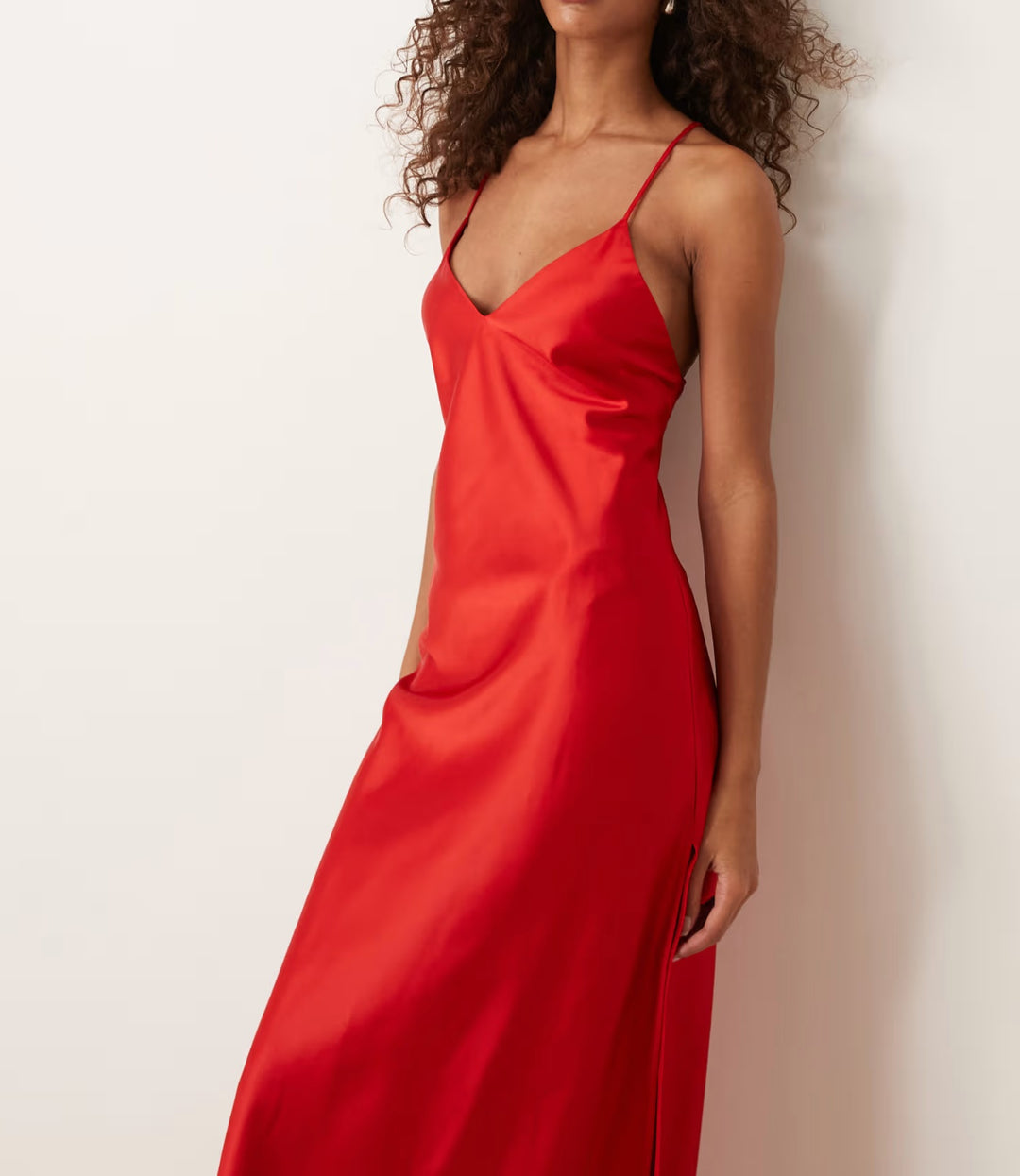ASOS maxi ruha, piros