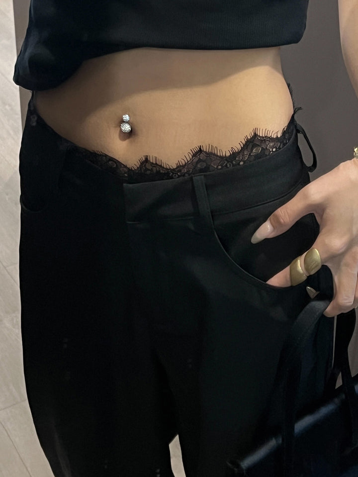 Pantaloni SHEIN, negru