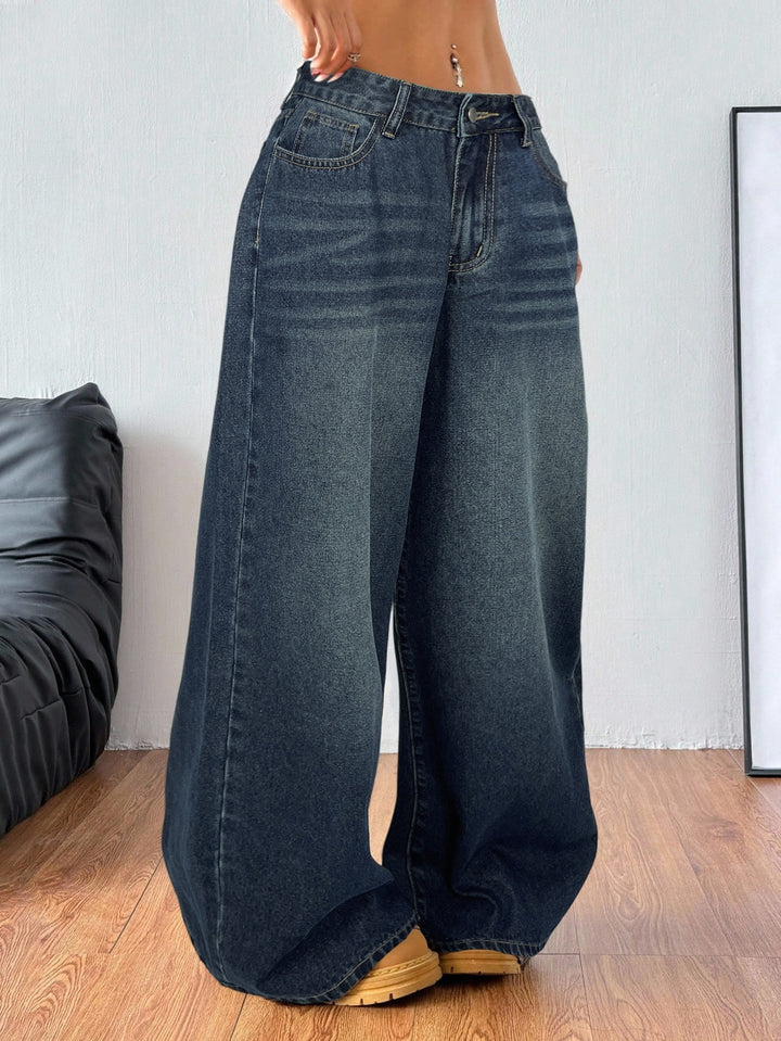 Jeans SHEIN, albastru