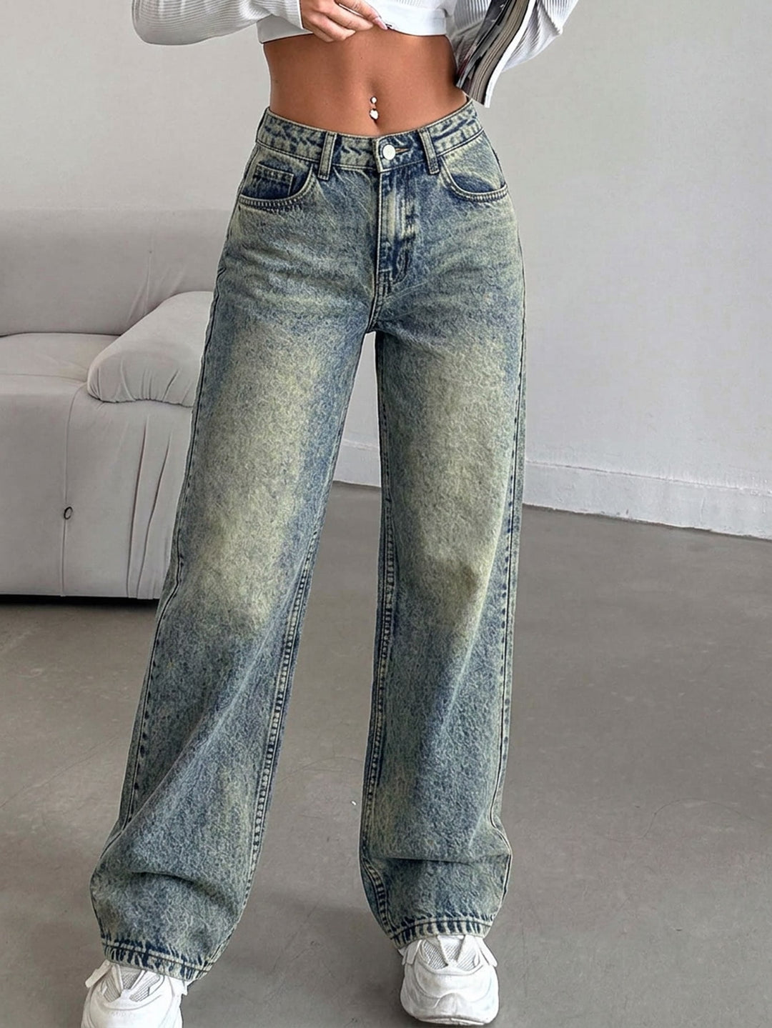 Jeans SHEIN, albastru