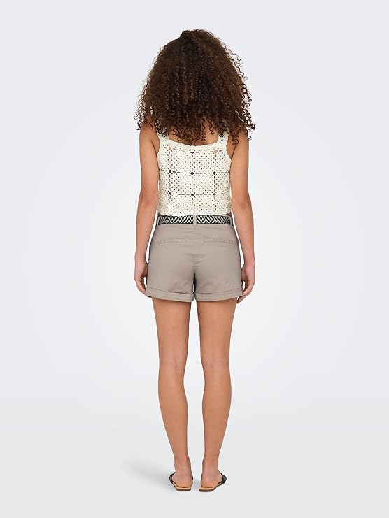 Pantaloni scurți ONLY, bej
