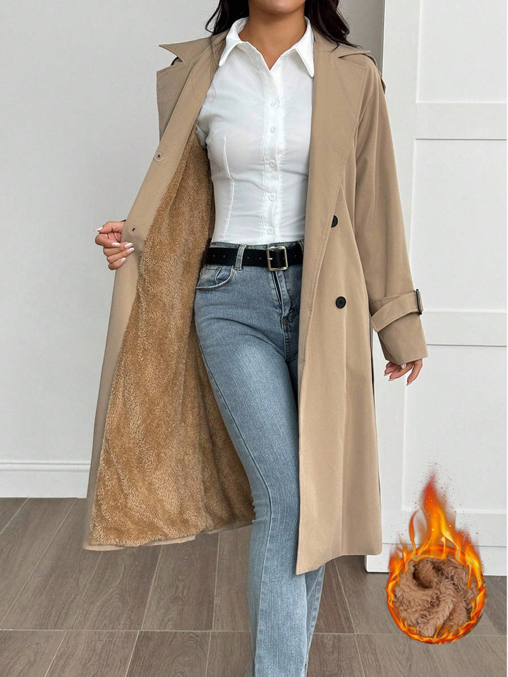 Trench SHEIN, kaki
