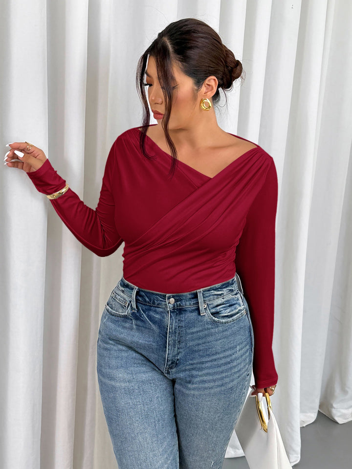 Body SHEIN, vișiniu