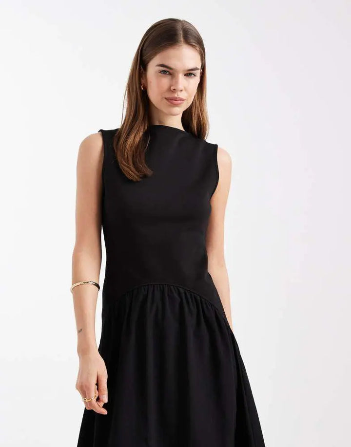 Rochie maxi ASOS, negru