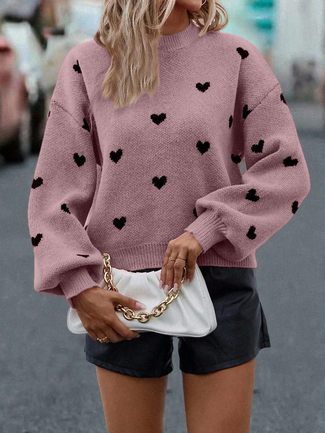 Pulover SHEIN, roz