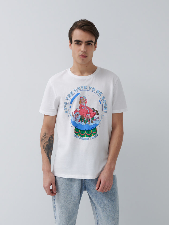 Tricou HOUSE, alb