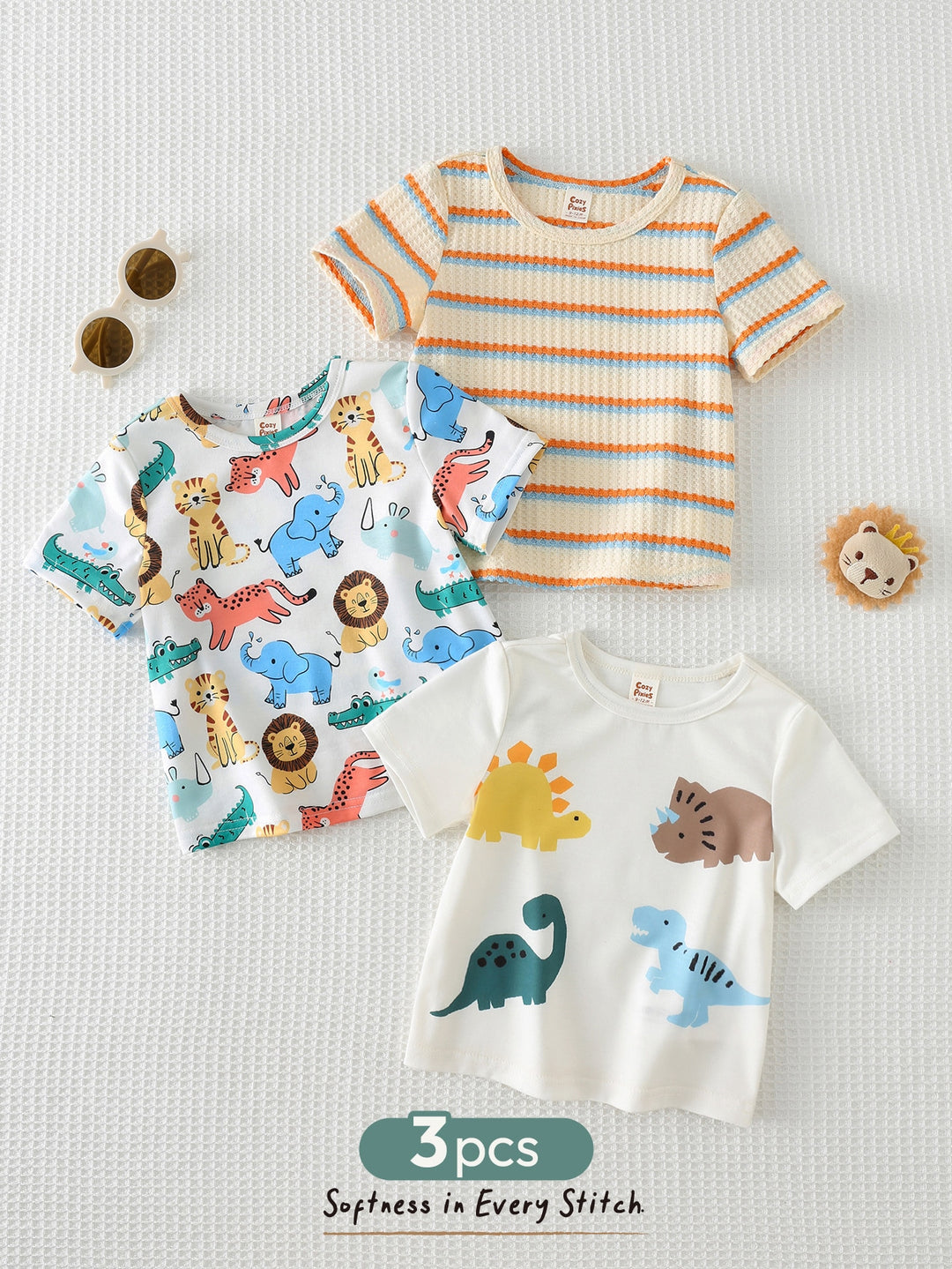 Set tricouri SHEIN, albastru