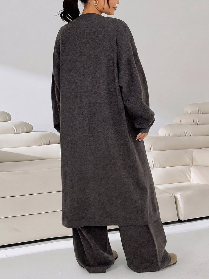 Cardigan SHEIN, maro