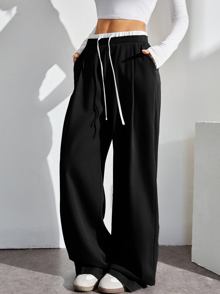 Pantaloni SHEIN, negru