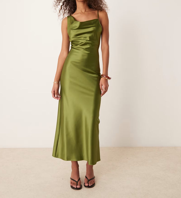 ASOS maxi ruha, zöld