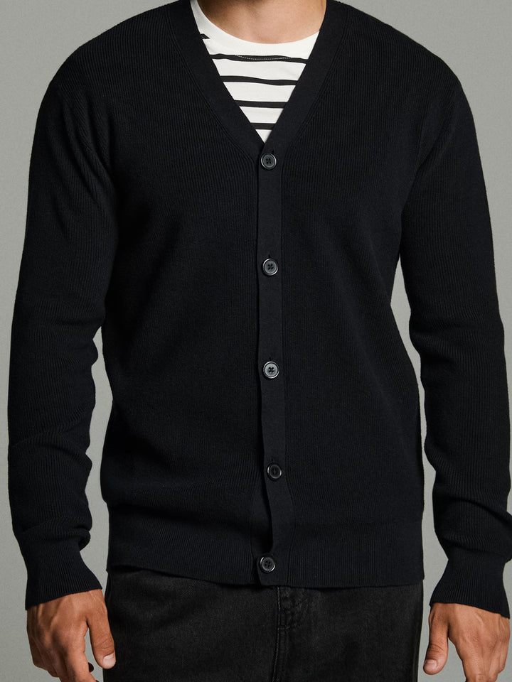 Cardigan SINSAY, negru