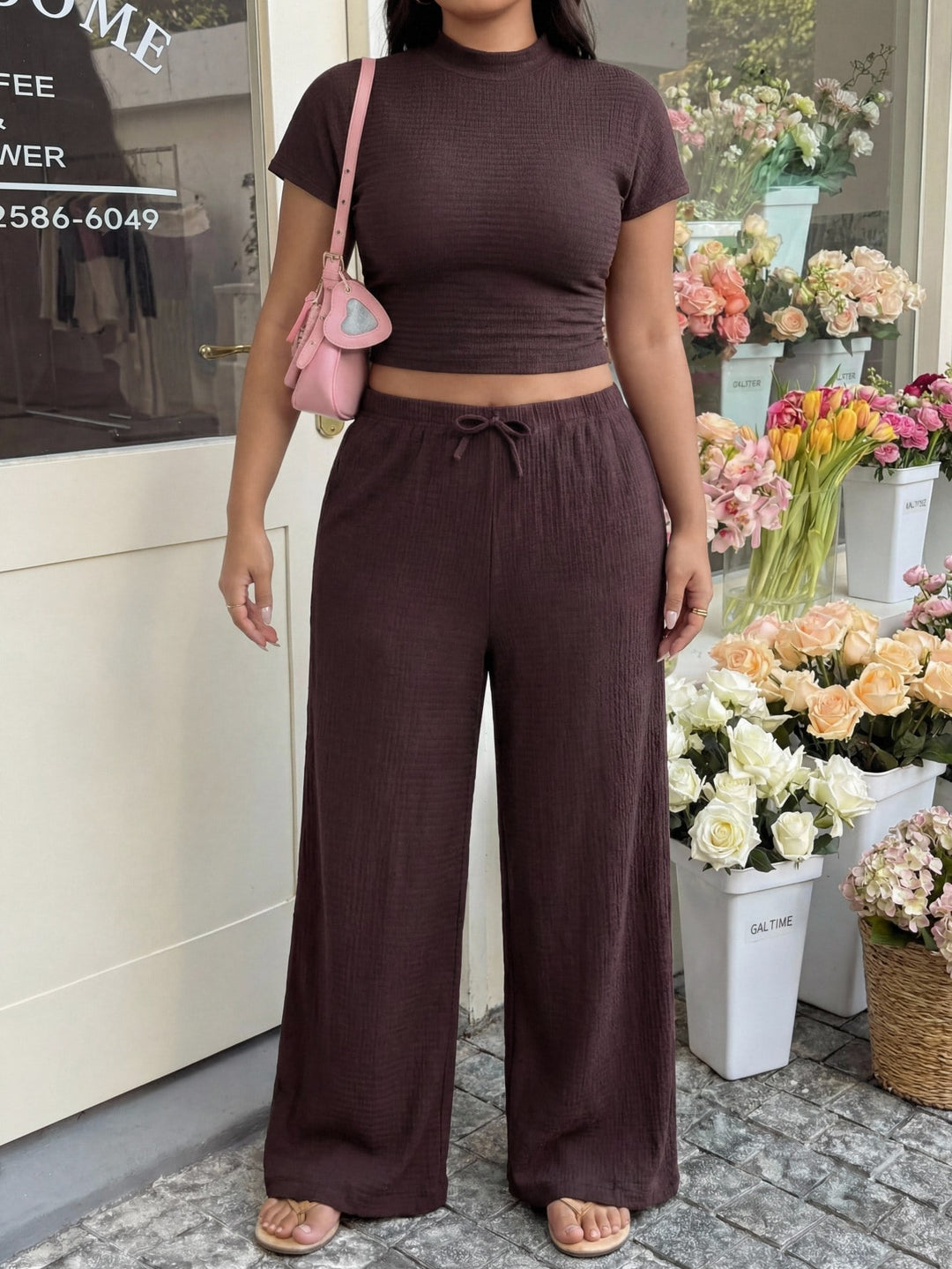 Compleu SHEIN, maro