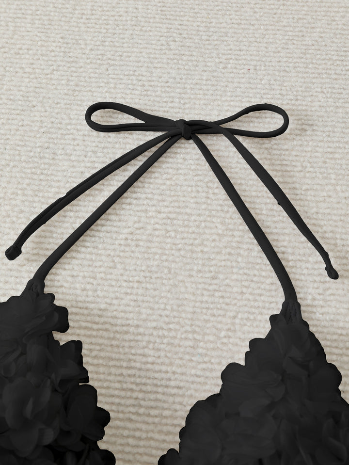 Sutien de baie SHEIN, negru