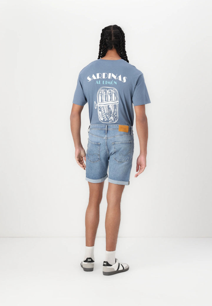 JACK & JONES farmer rövidnadrág, kék