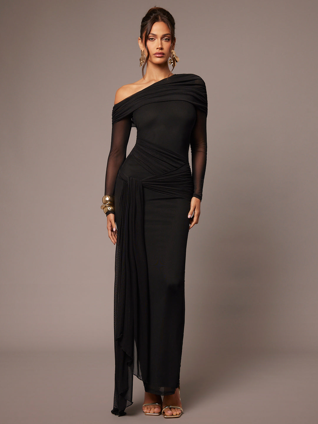 Rochie maxi SHEIN, negru