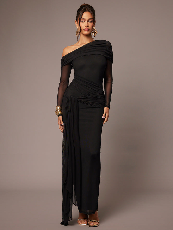 Rochie maxi SHEIN, negru