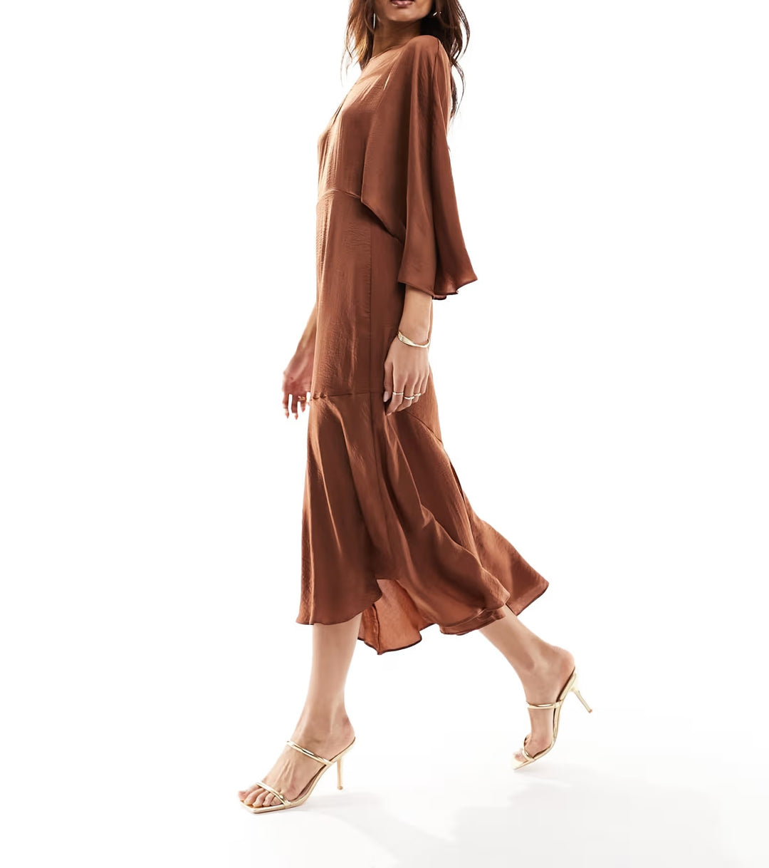 Rochie maxi Asos, maro